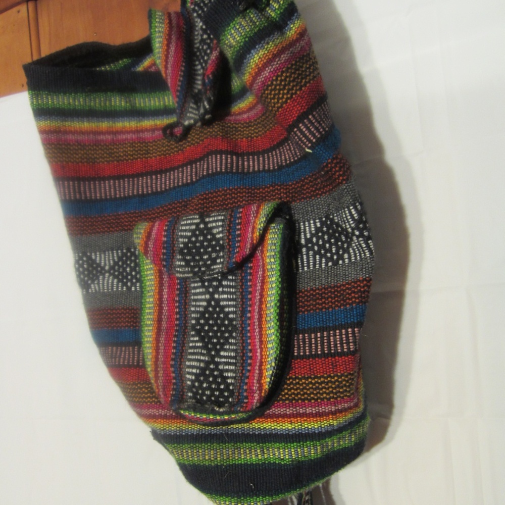 Back Pack  Multi Colored Name less